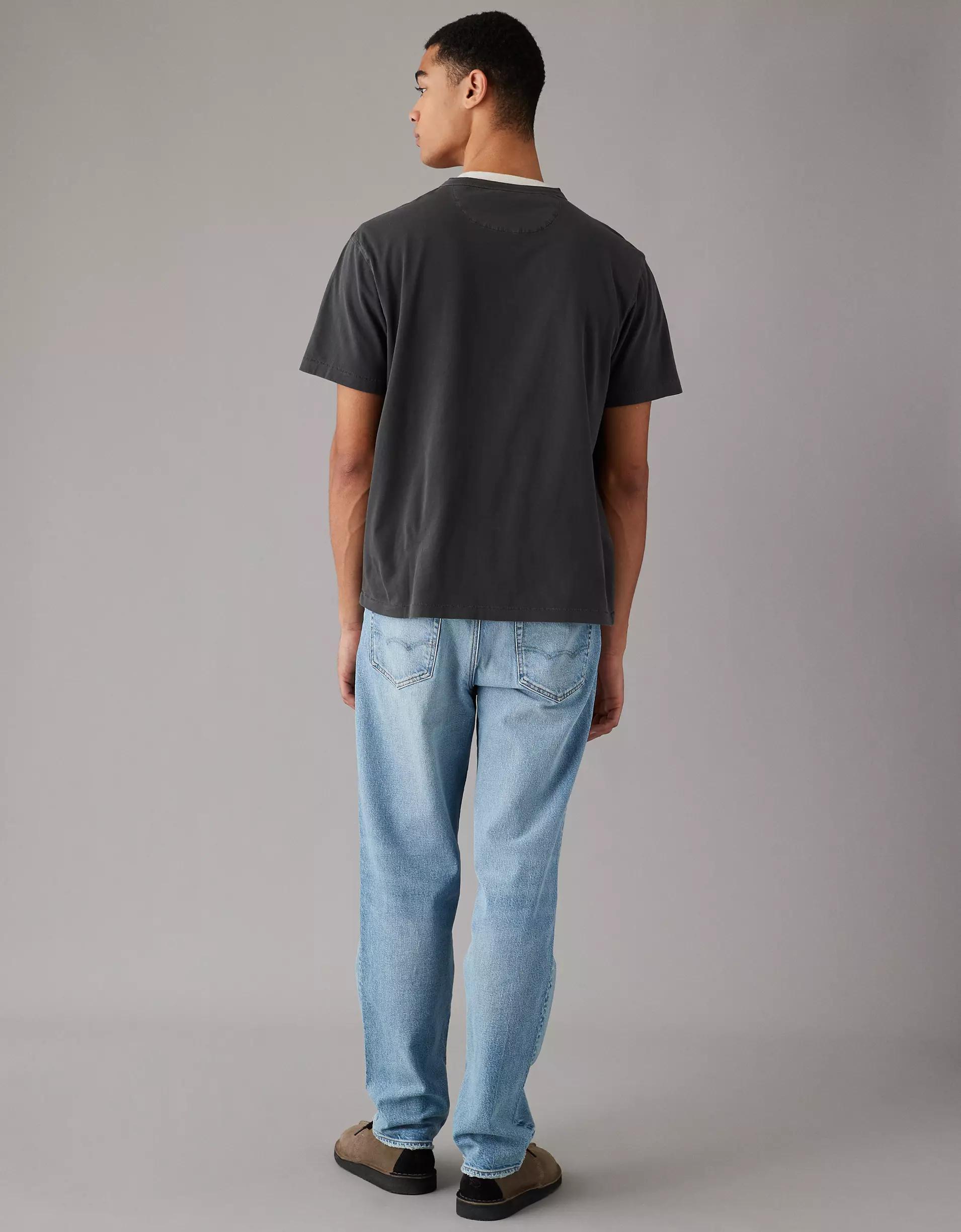 AE Lived-In Henley T-Shirt Product Image