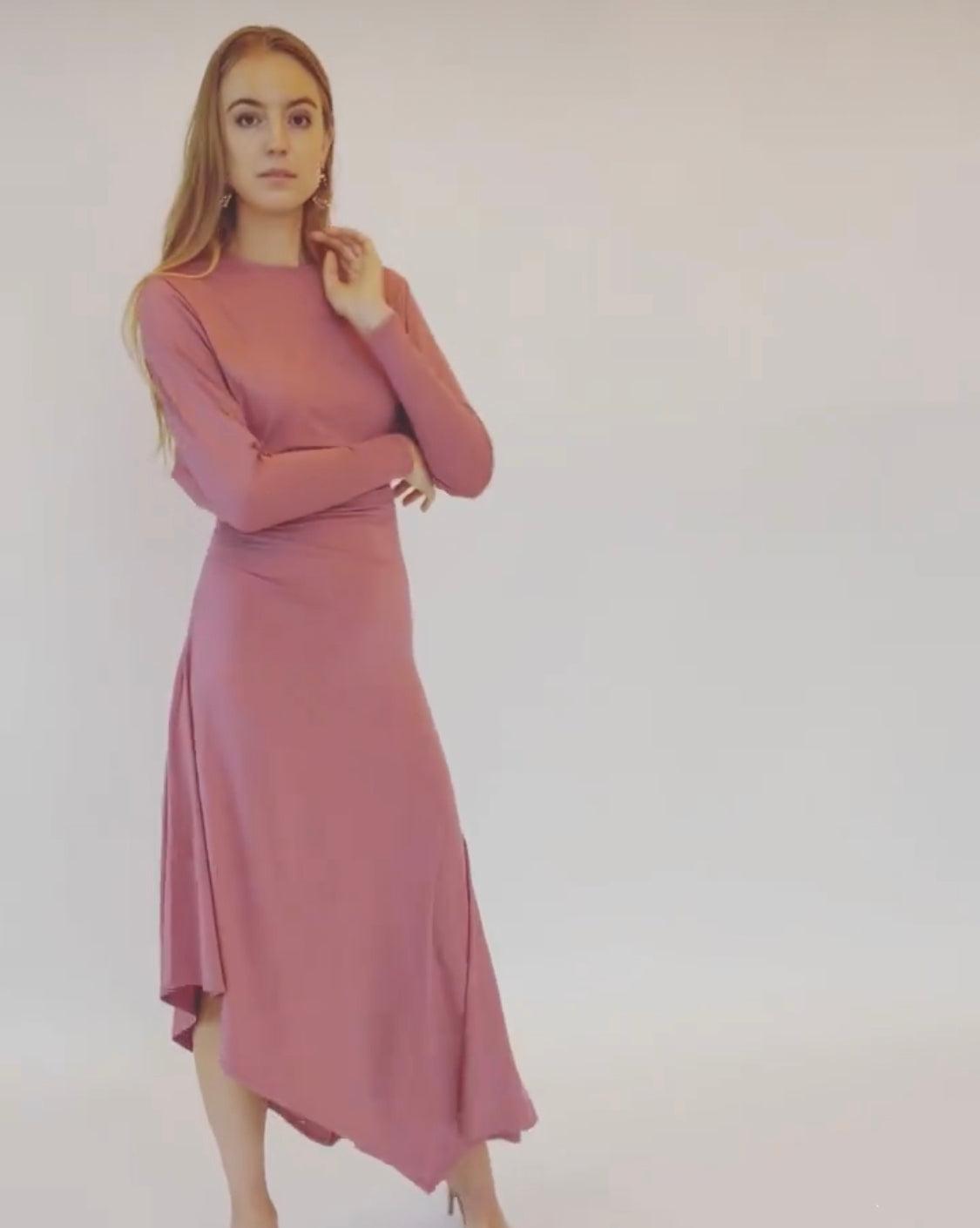 Third By Cee Asymmetric Bottom Dress Product Image