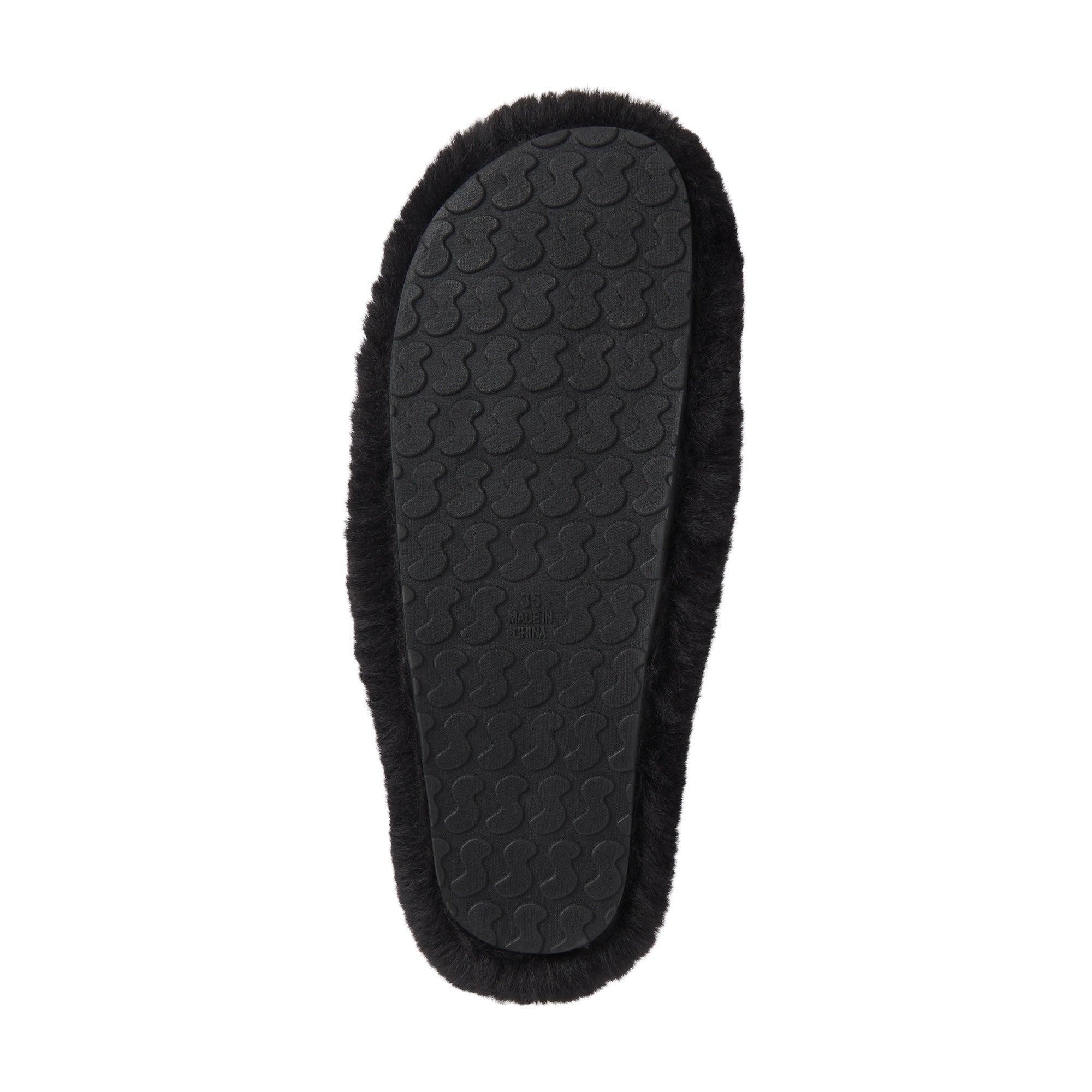 GETTING READY ACCESSORIES PLUSH SLIPPER | ONYX Product Image