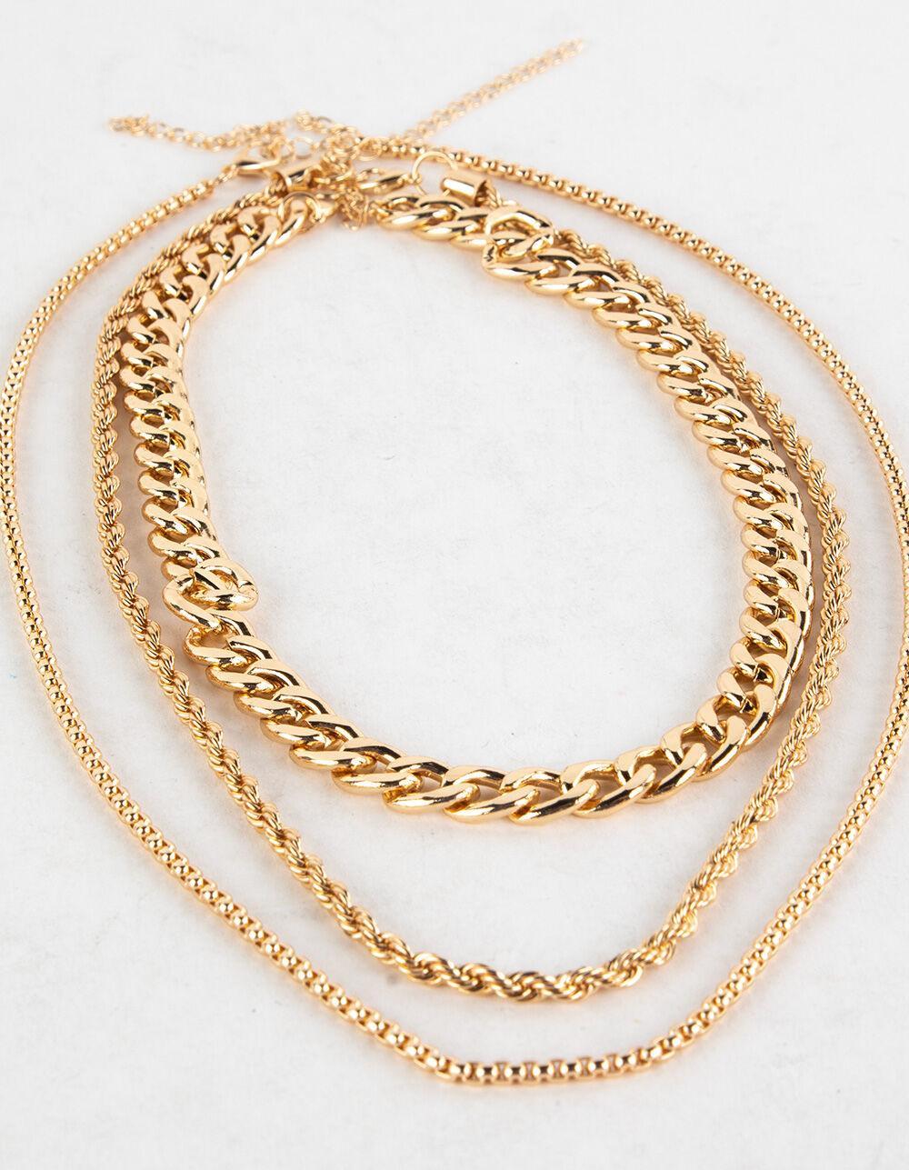 RSQ Layered Chain Necklace Product Image