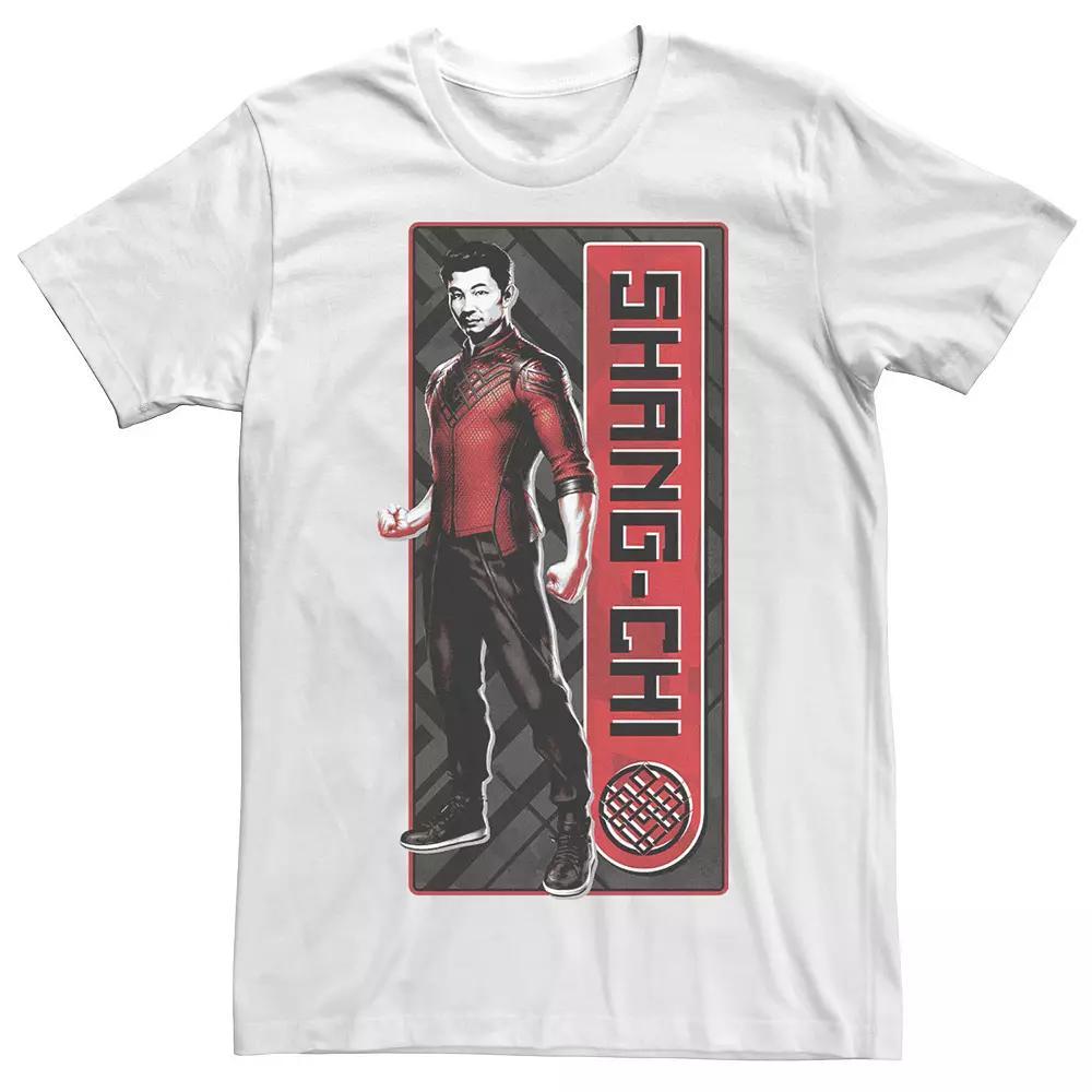 Big & Tall Marvel Shang-Chi Panel Poster Tee, Men's, Size: 4XL, White Product Image