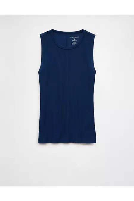 AE Plush High Neck Tank Top Women's Product Image