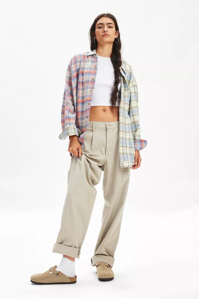 BDG Dani Oversized Flannel Shirt Womens at Urban Outfitters Product Image