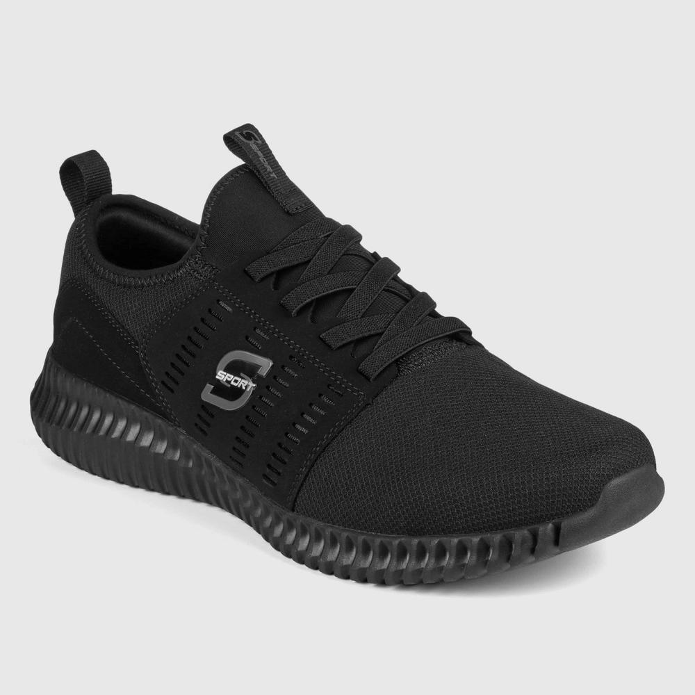 S Sport By Skechers Mens Brennen 2.0 Sneakers - Black 8 Product Image