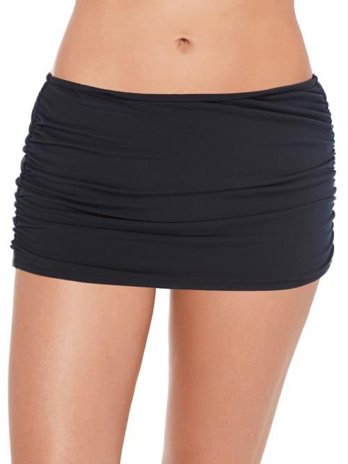 Magicsuit Solids Shirred Swim Skirt Product Image