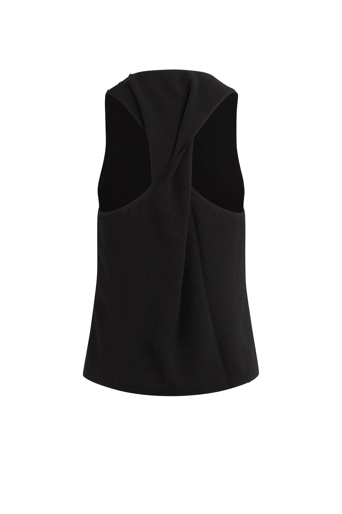 Twist Back Woven Tank Female Product Image