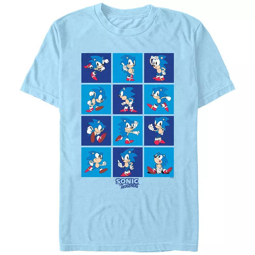 Men's Sonic The Hedgehog Strike A Pose Graphic Tee,  Product Image