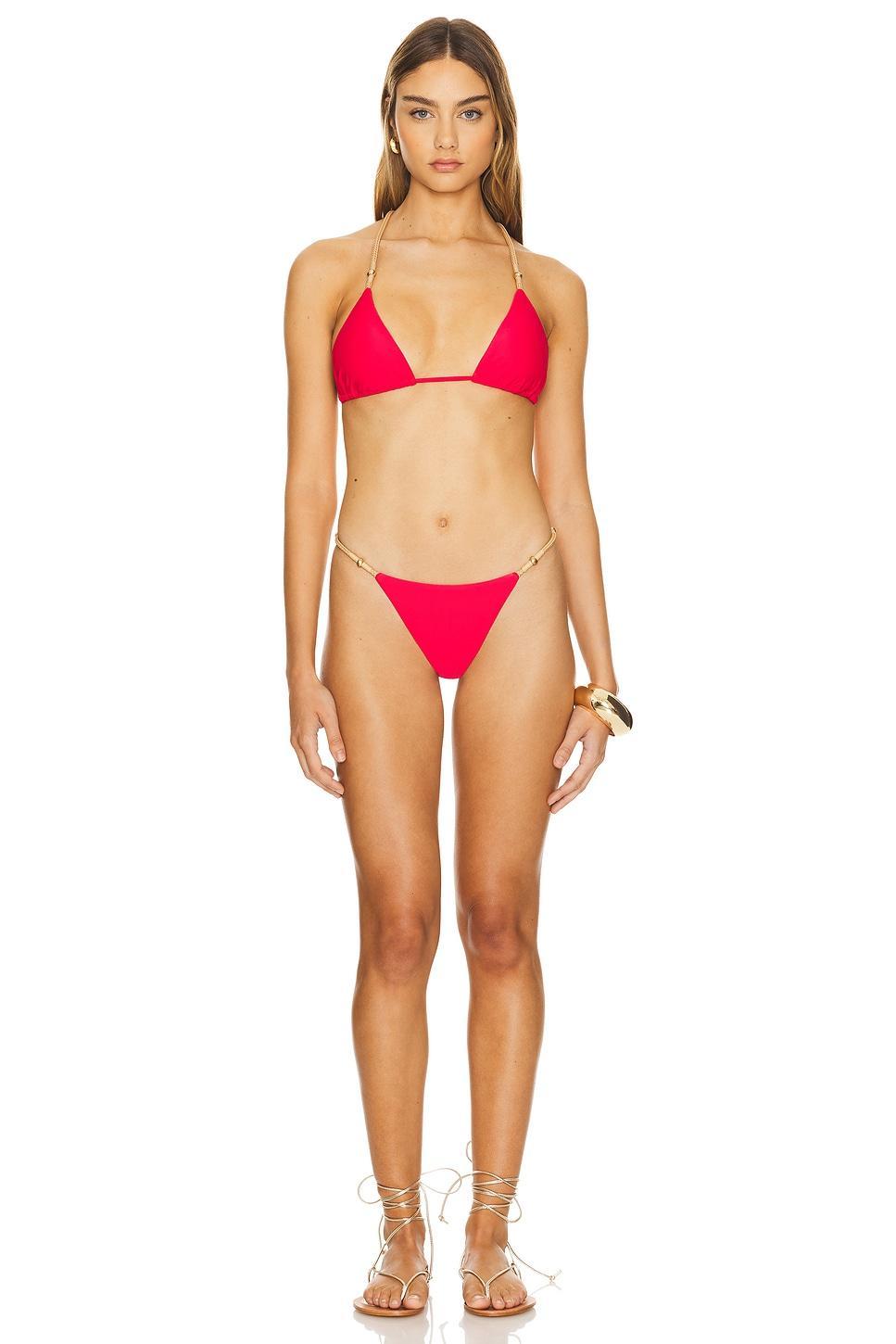 Layla Detail Bikini Bottom Vix Swimwear Product Image