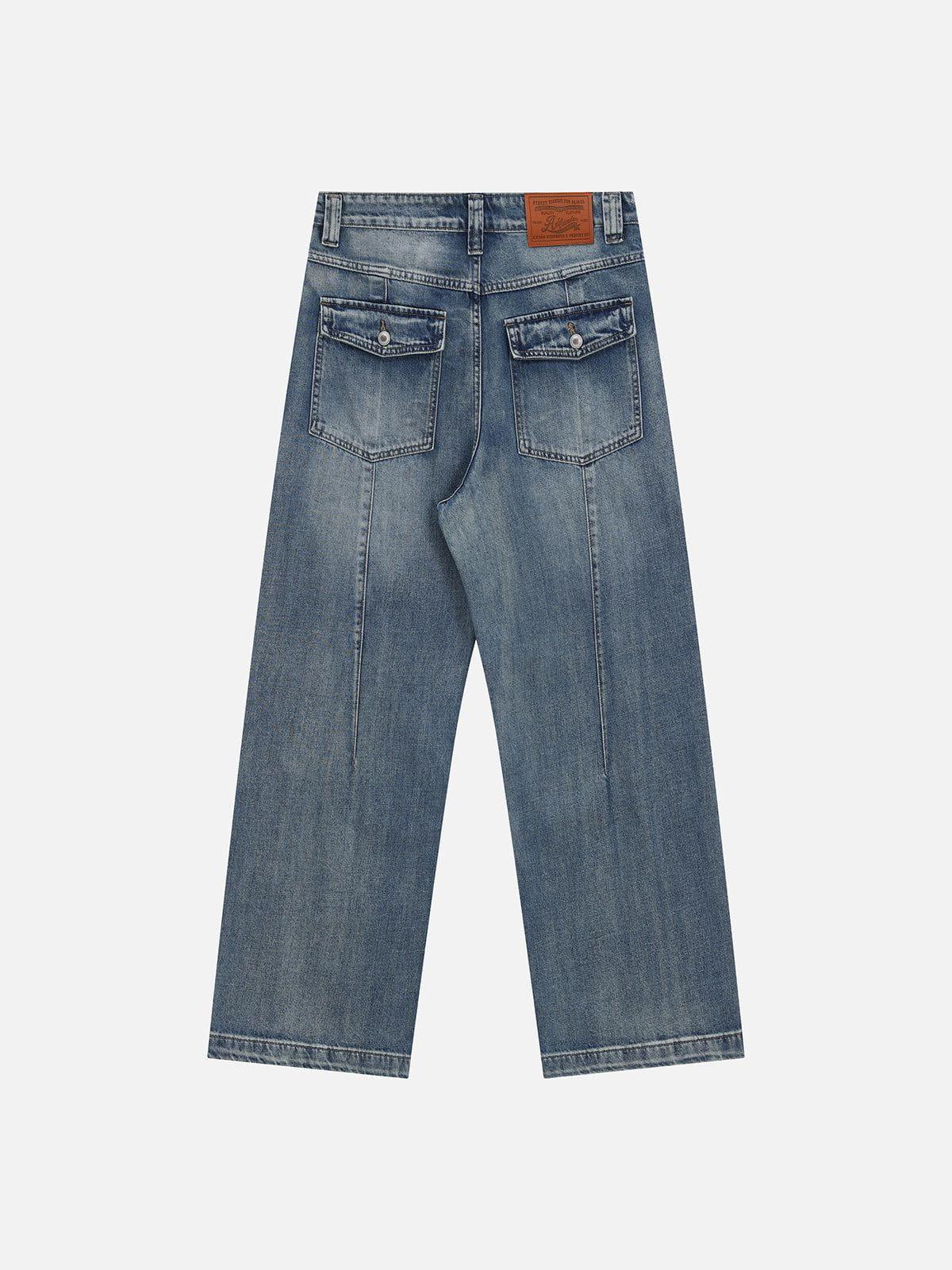 Aelfric Eden Wrinkle Washed Jeans Product Image