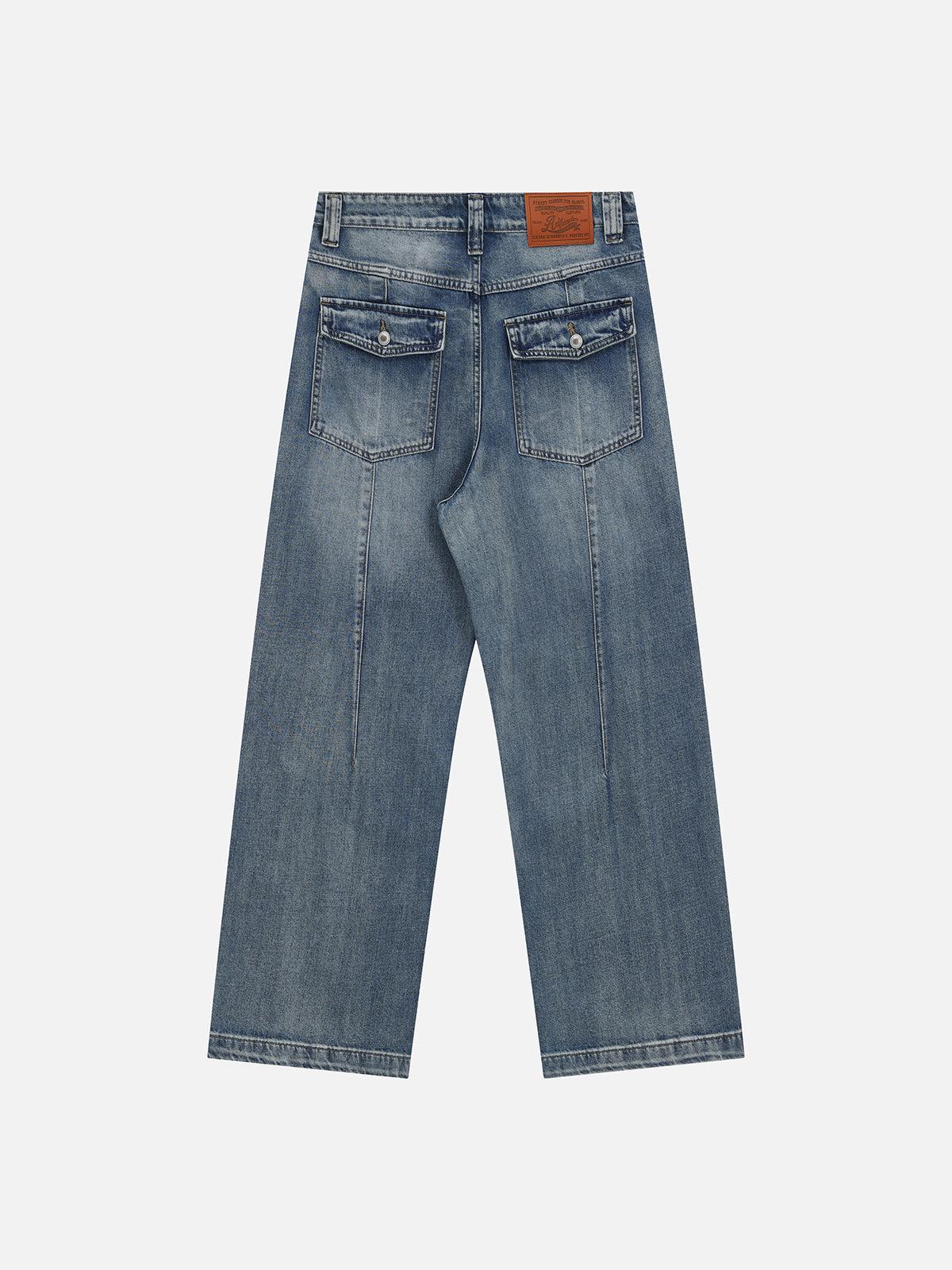 Aelfric Eden Wrinkle Washed Jeans Product Image
