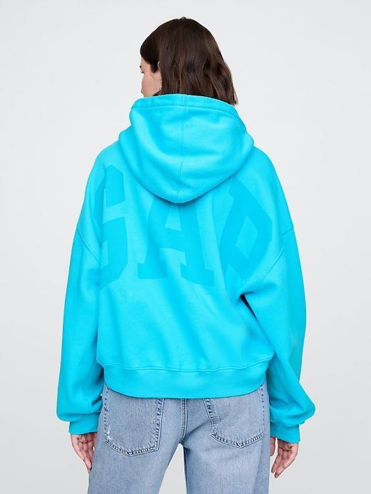 VintageSoft Cropped Hoodie Product Image