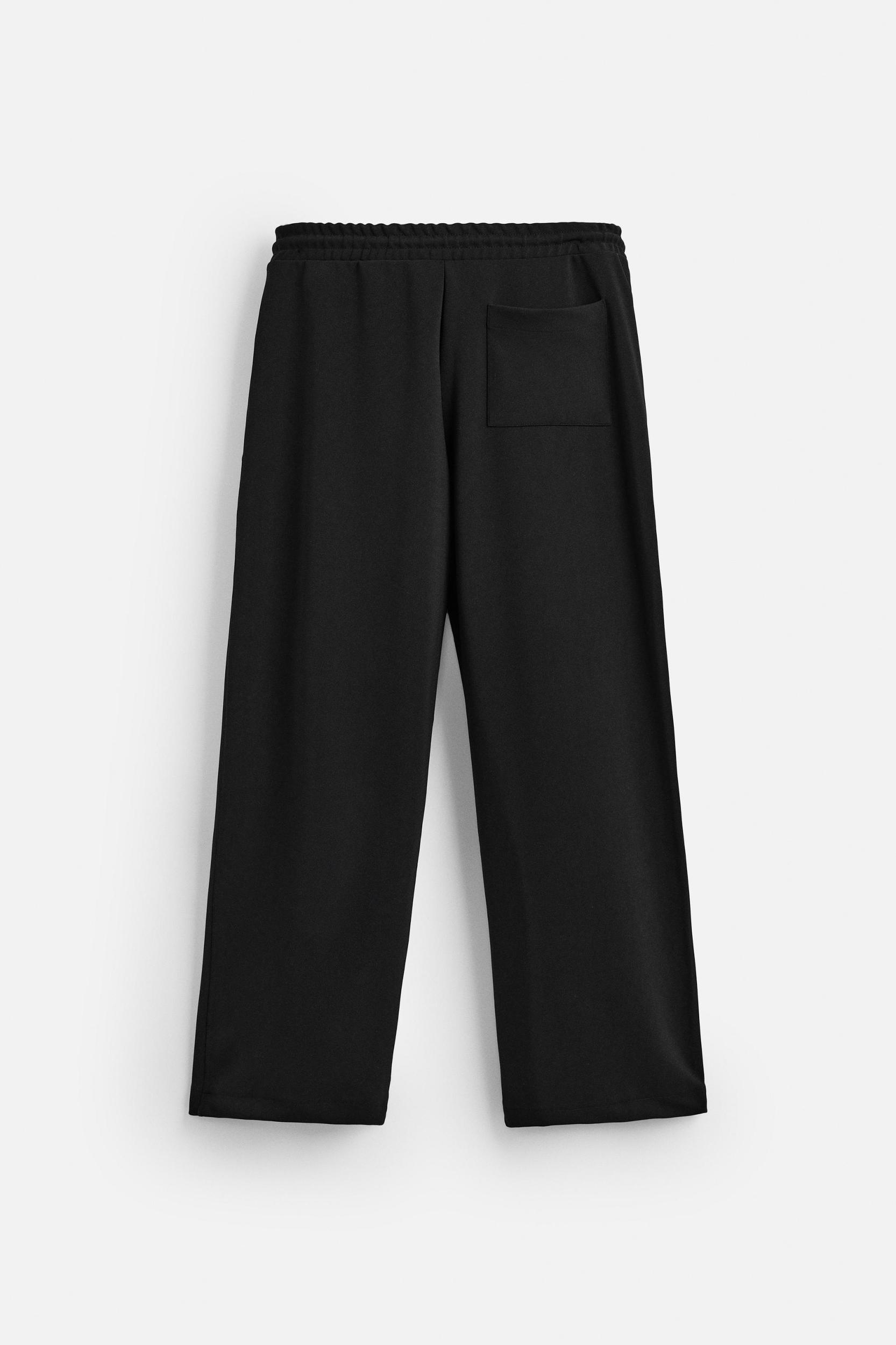 WIDE FIT INTERLOCK STRUCTURE PANTS Product Image