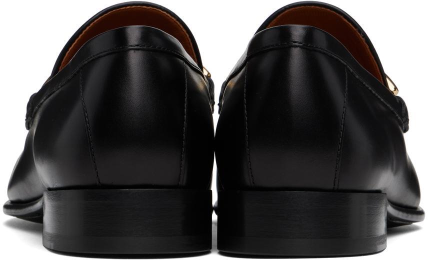 VALENTINO GARAVANI Black Vlogo Loafers In 0no Nero Product Image