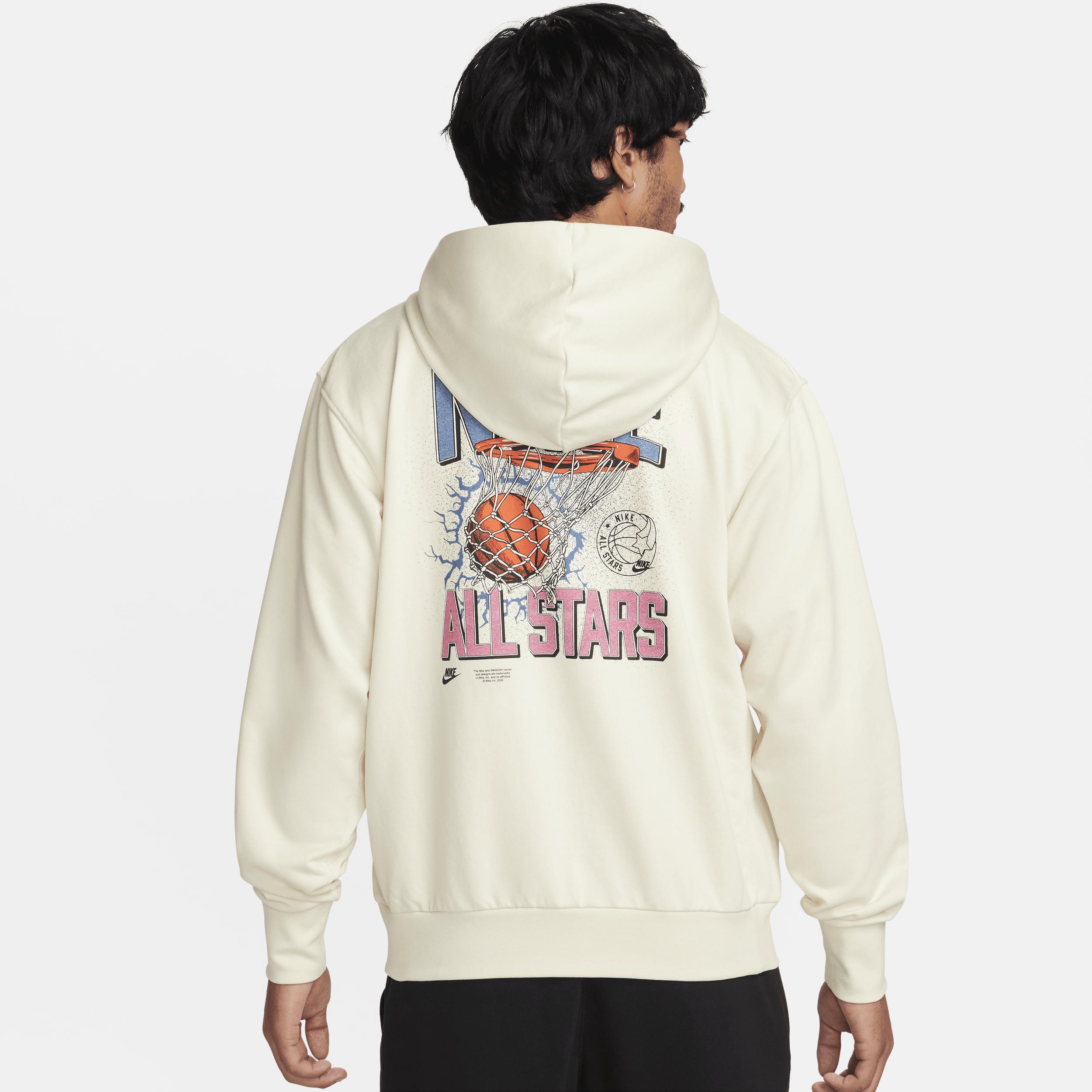 Nike Standard Issue Men's Dri-FIT French Terry Pullover Basketball Hoodie Product Image