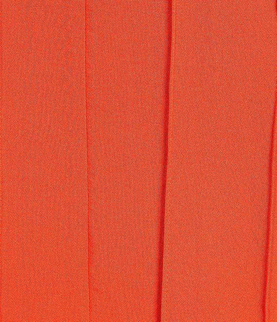 John Mark Wire Collar Split V-Neck 3/4 Sleeve Pintuck Detail Top Product Image