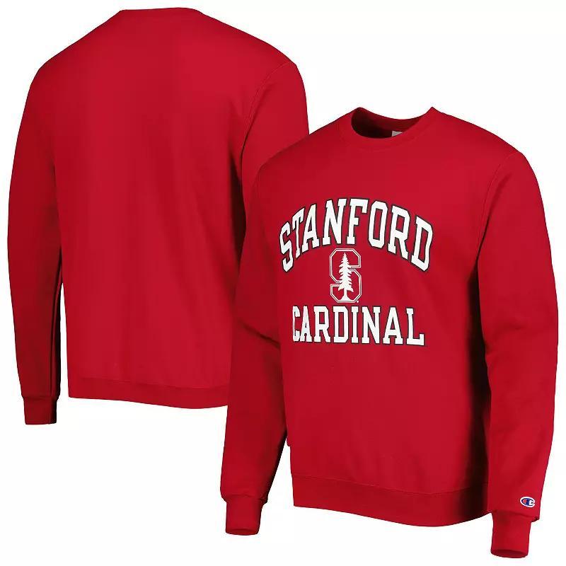 Men's Champion Cardinal Stanford Cardinal High Motor Pullover Sweatshirt,  Product Image
