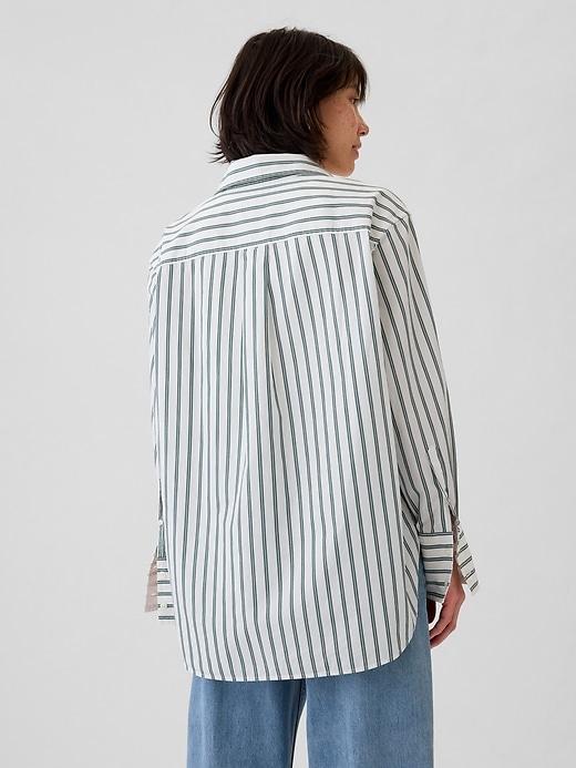 Organic Cotton Poplin Big Shirt Product Image