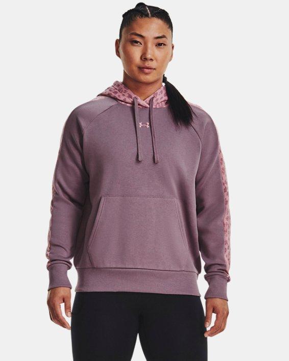 Women's UA Rival Fleece Blocked Hoodie Product Image