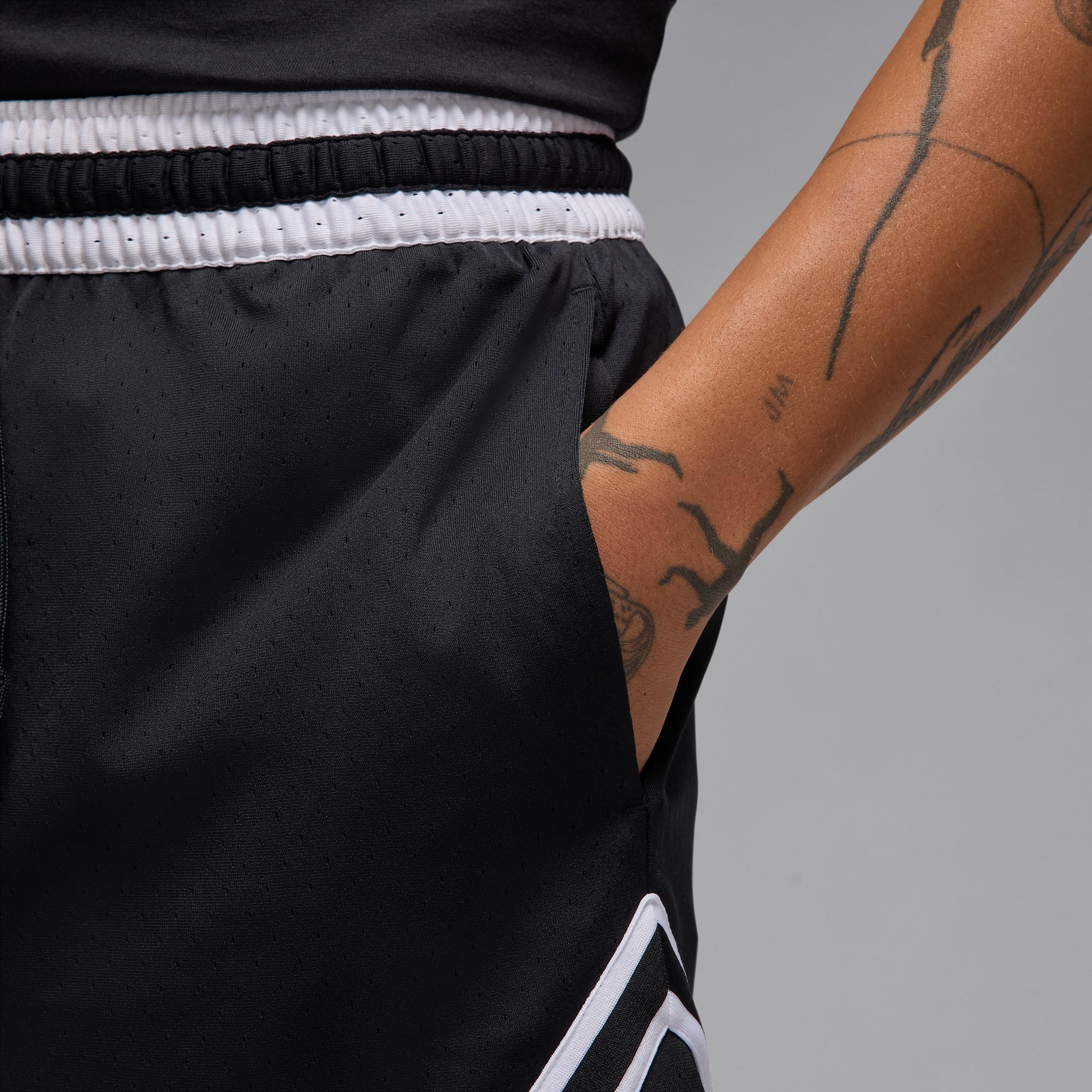 Mens Jordan Sport Dri-FIT Mesh Diamond Shorts | HF9910-011 Product Image