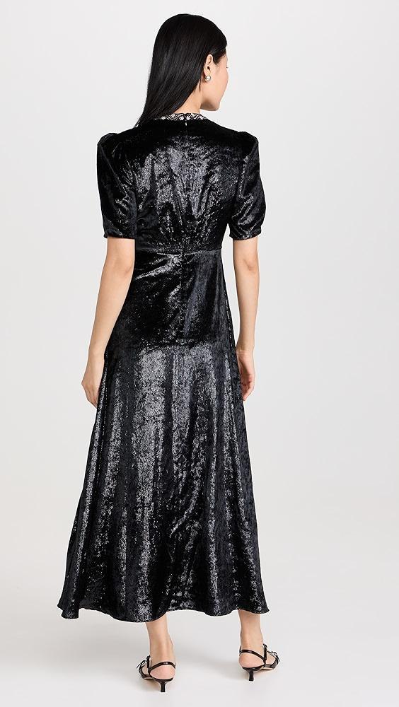 SALONI Tabitha Velvet Dress | Shopbop Product Image