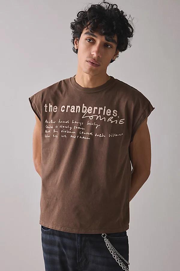 Backstage Graphic Cropped Muscle Tee Mens at Urban Outfitters Product Image