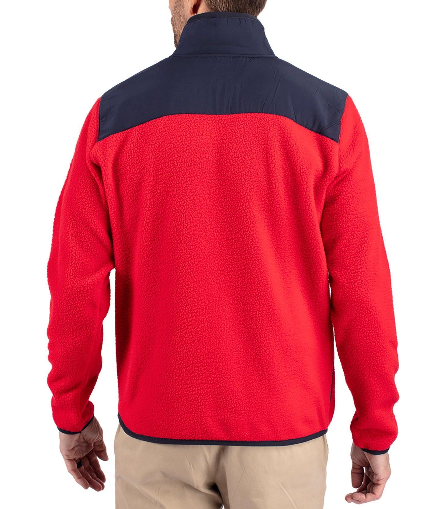 Cutter & Buck Cascade Eco Sherpa Mens Big & Tall Fleece Jacket Male Product Image