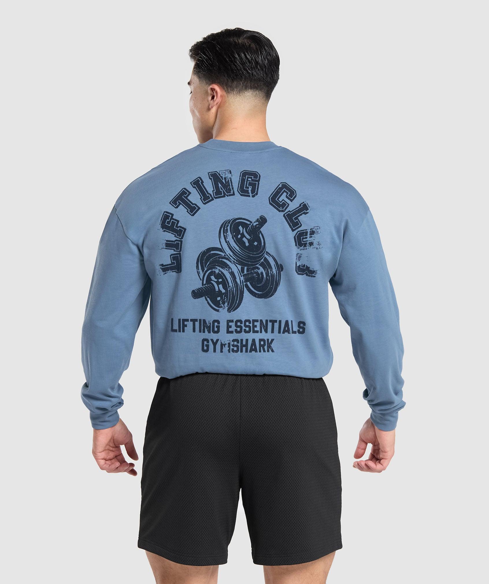 Dumbbells Long Sleeve T-Shirt Product Image