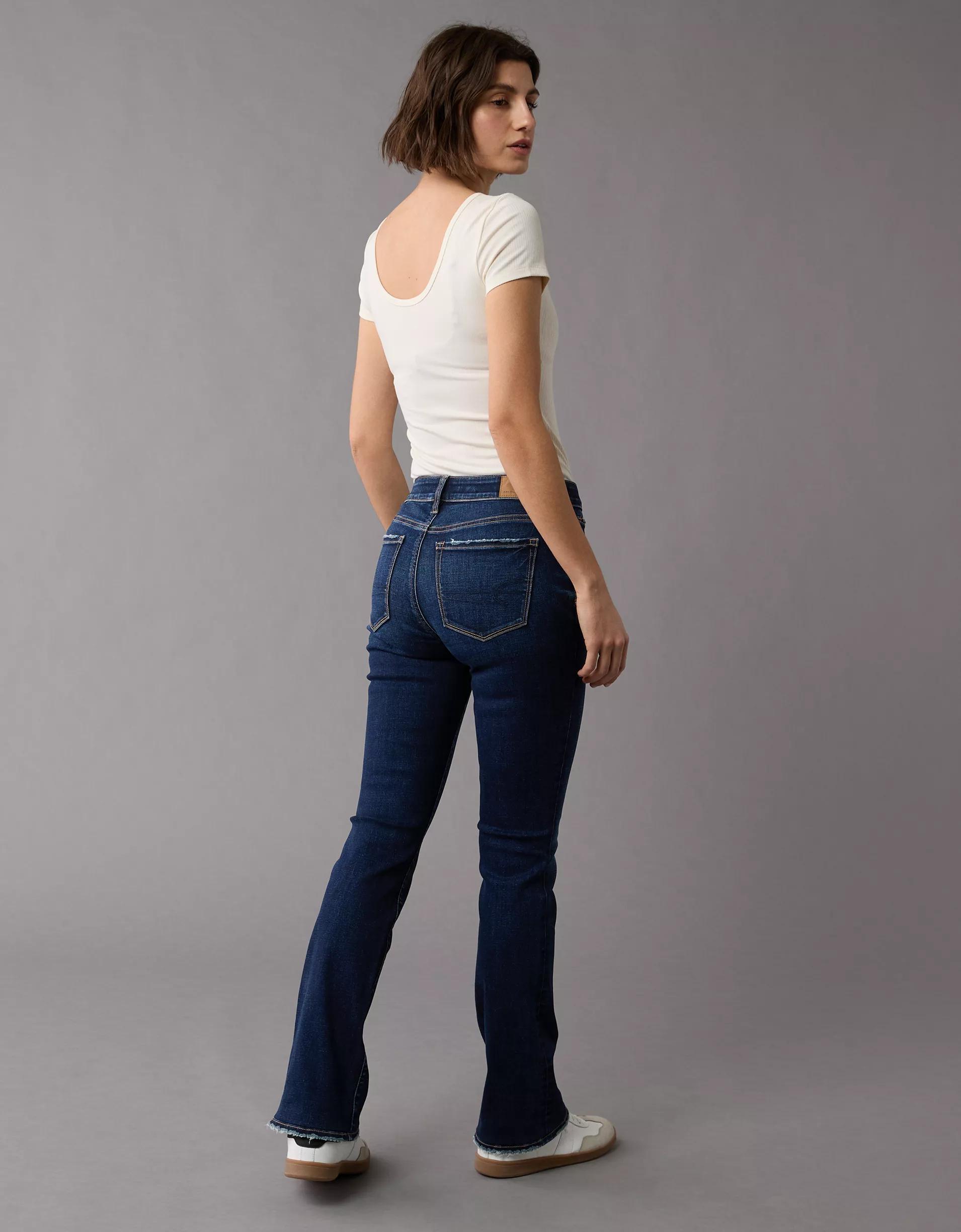 AE Next Level High-Waisted Skinny Kick Jean Product Image