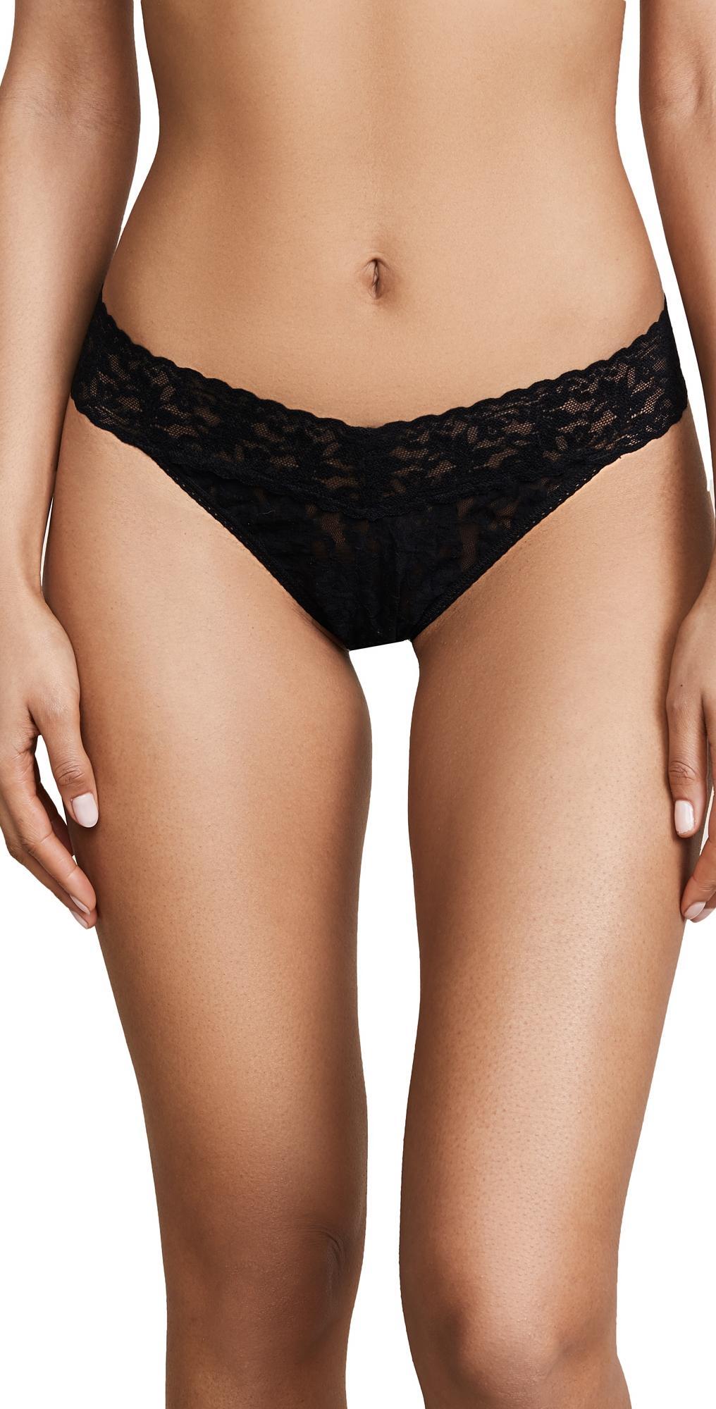 Signature Lace Original-Rise Rolled Thong Product Image