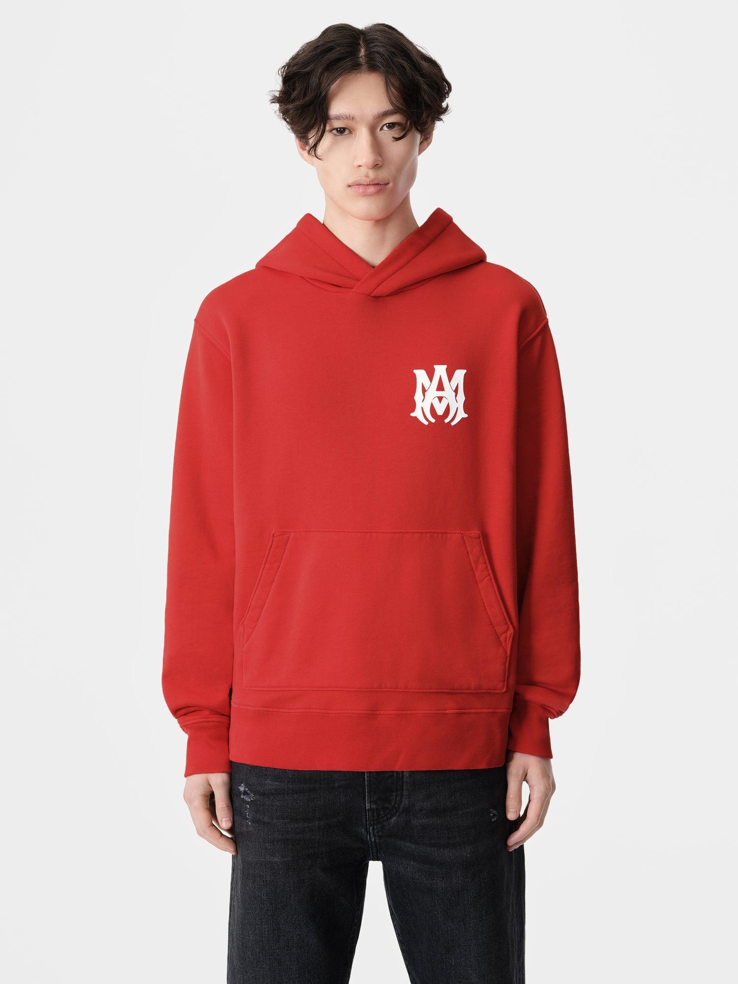 MA CORE LOGO HOODIE - Red Male Product Image