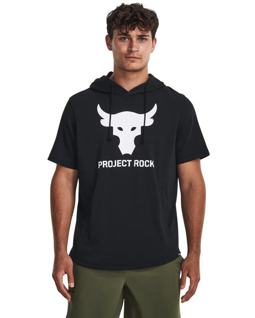 Men's Project Rock Terry Short Sleeve Hoodie Product Image