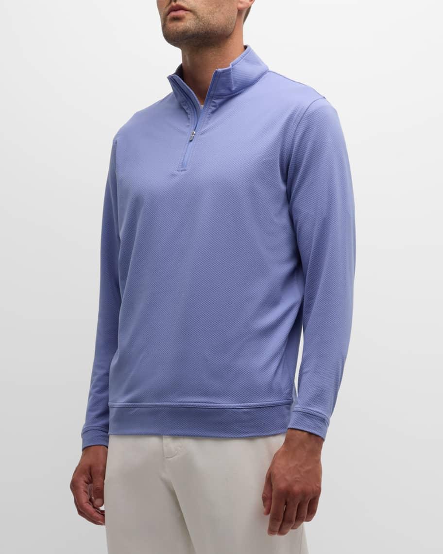 Men's Perth Crosshatch Quarter-Zip Performance Top Product Image