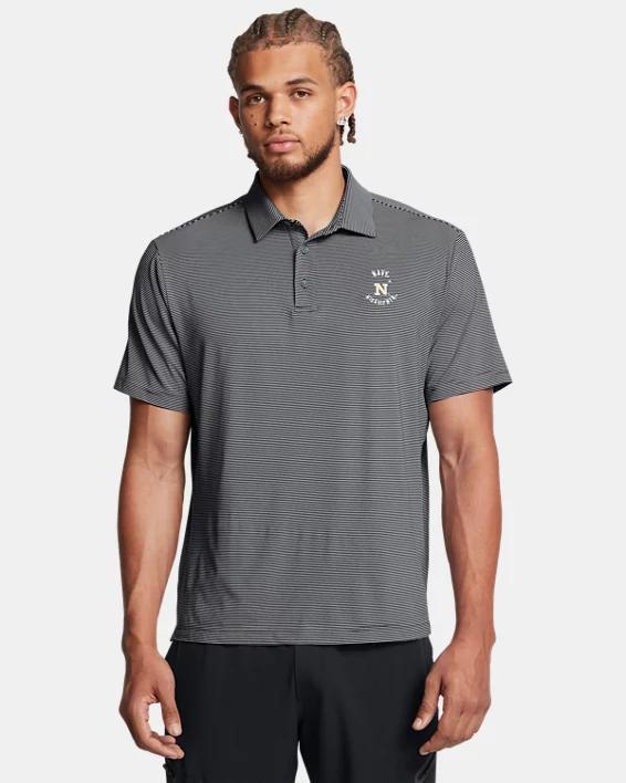 Mens UA Tee To Green Collegiate Stripe Polo Product Image