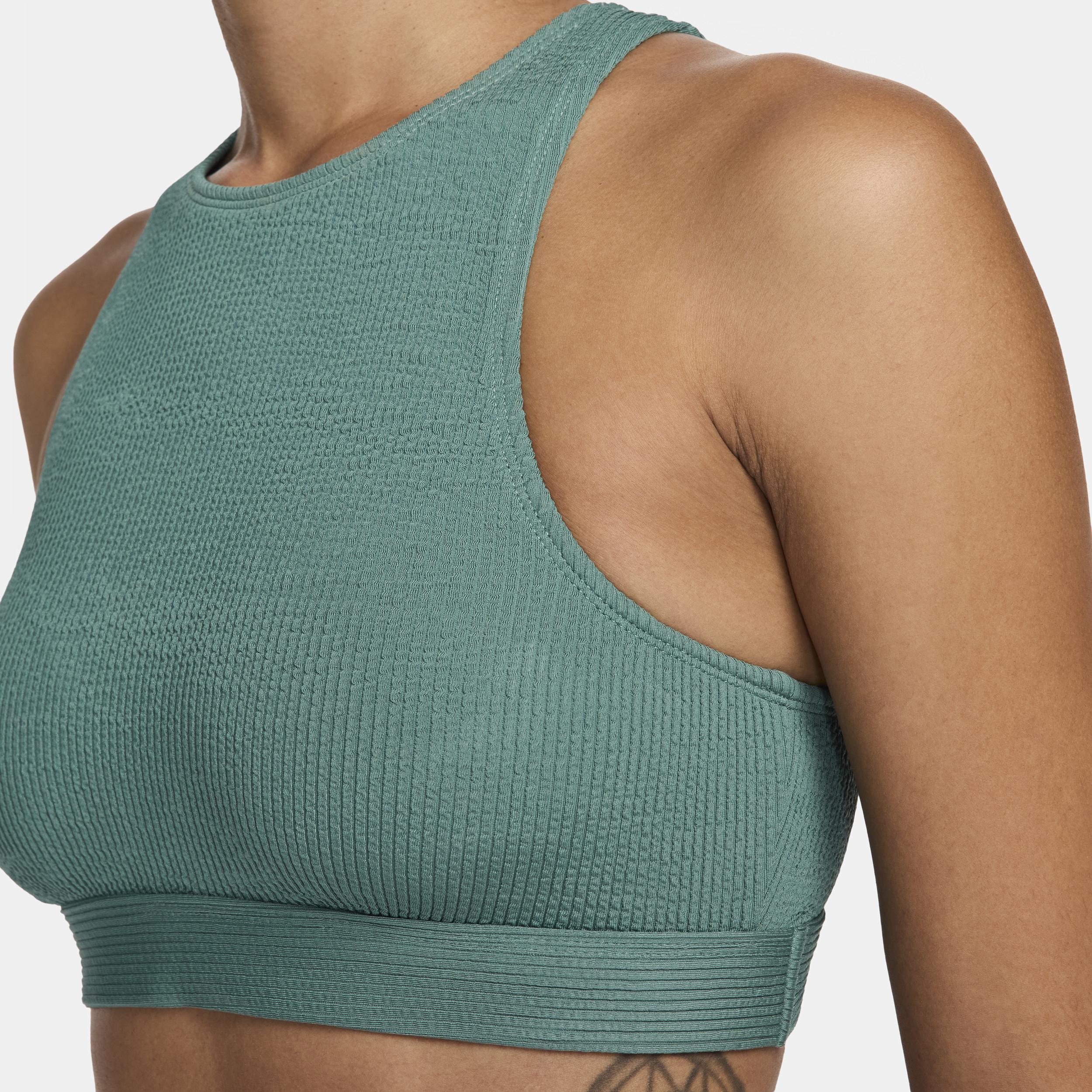 Nike Women's Swim Elevated Essential High-Neck Bikini Top Product Image