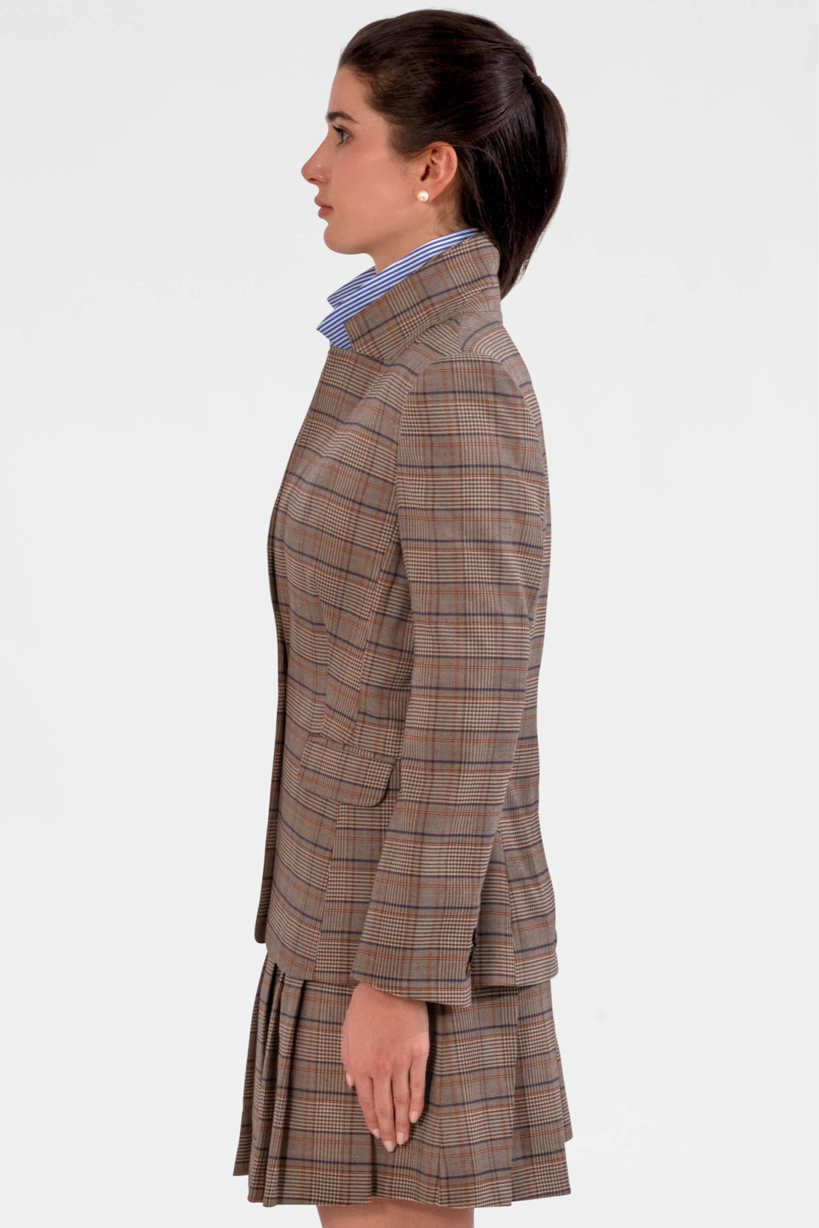 Preppy Plaid Blazer Product Image