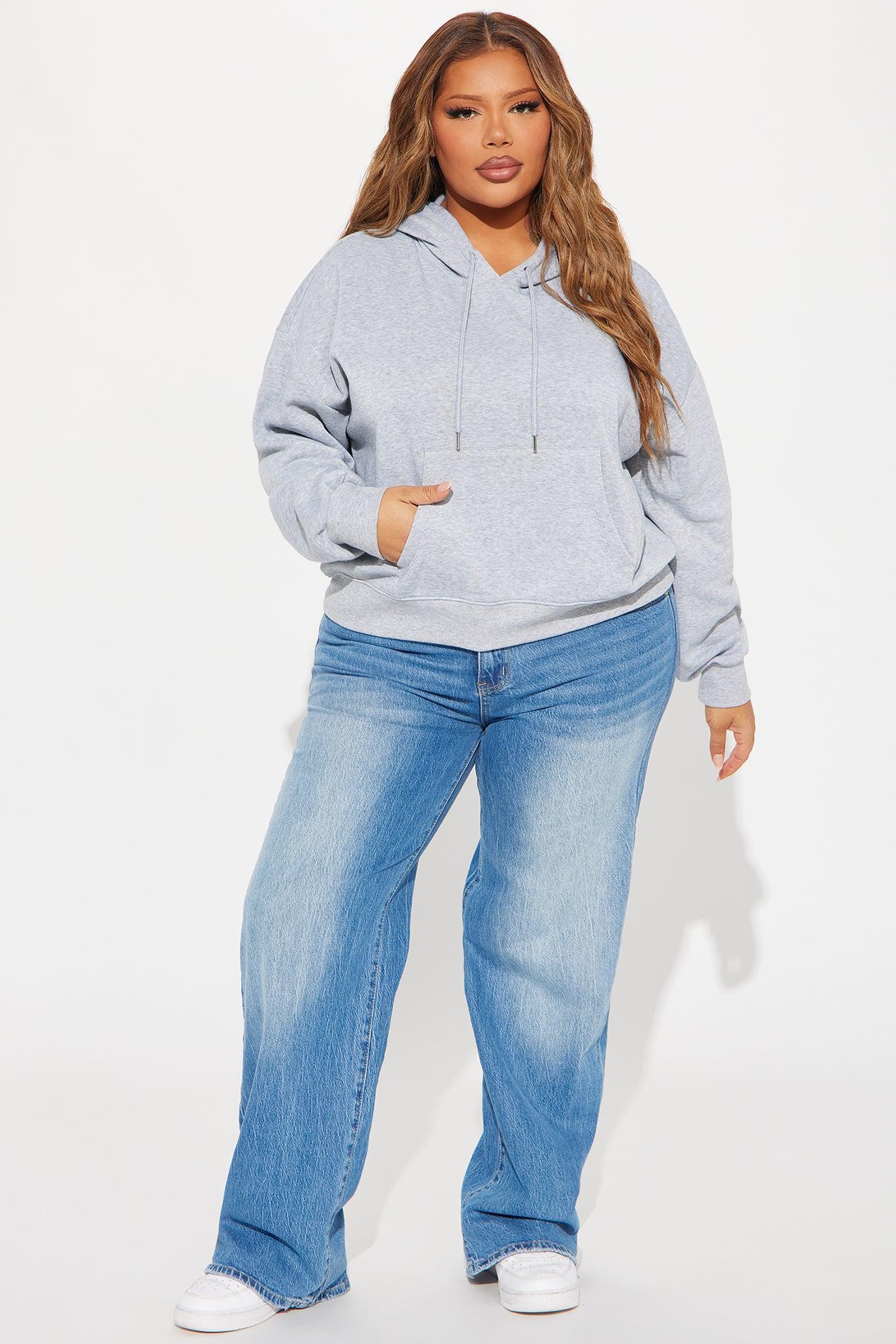 Candice Lounge Hoodie - Heather Grey Product Image