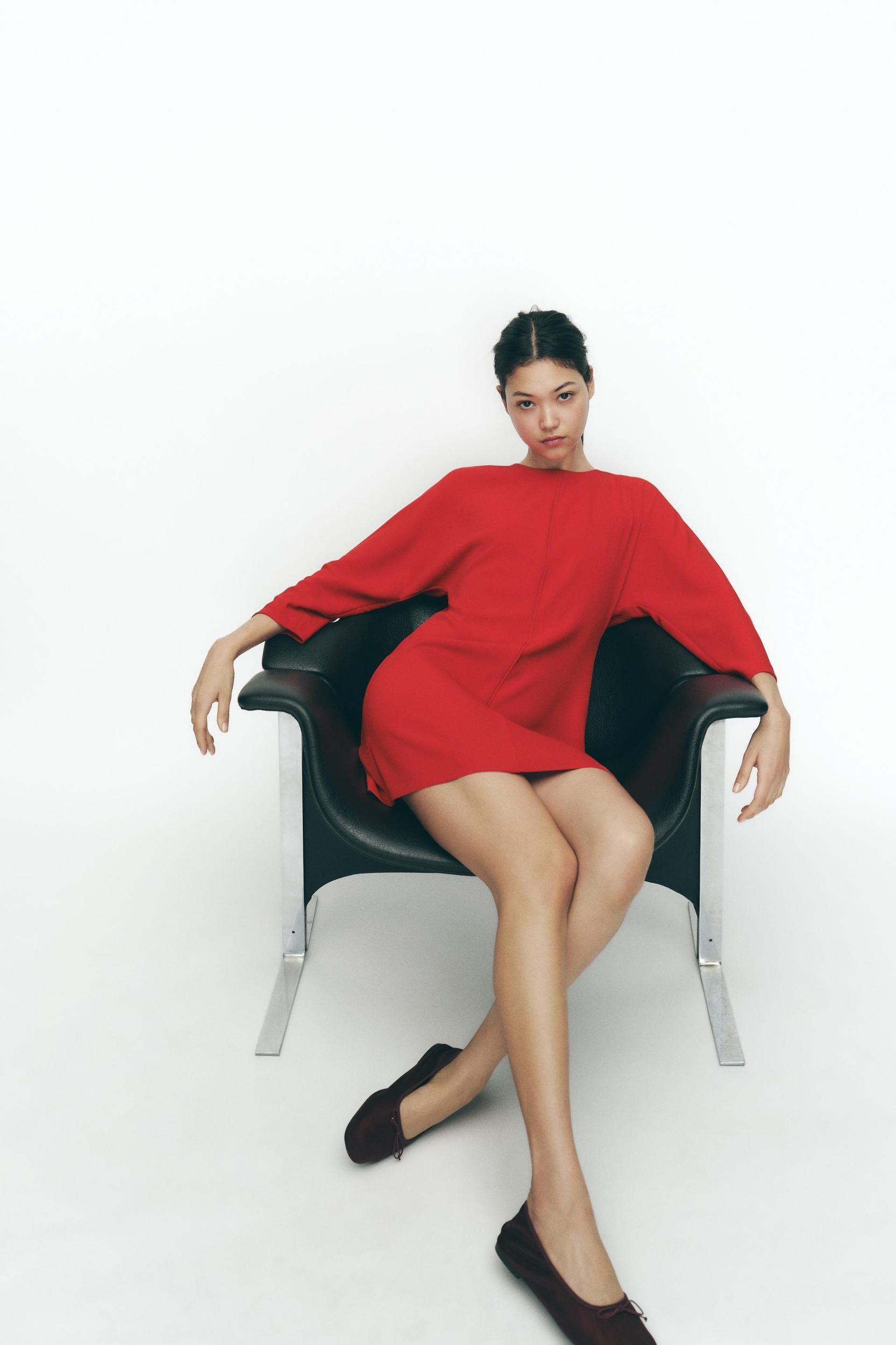 CREPE MINI DRESS Product Image