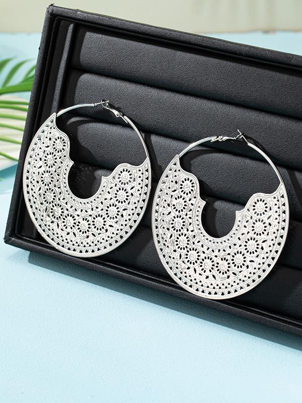 Geometric Drop Earrings Product Image