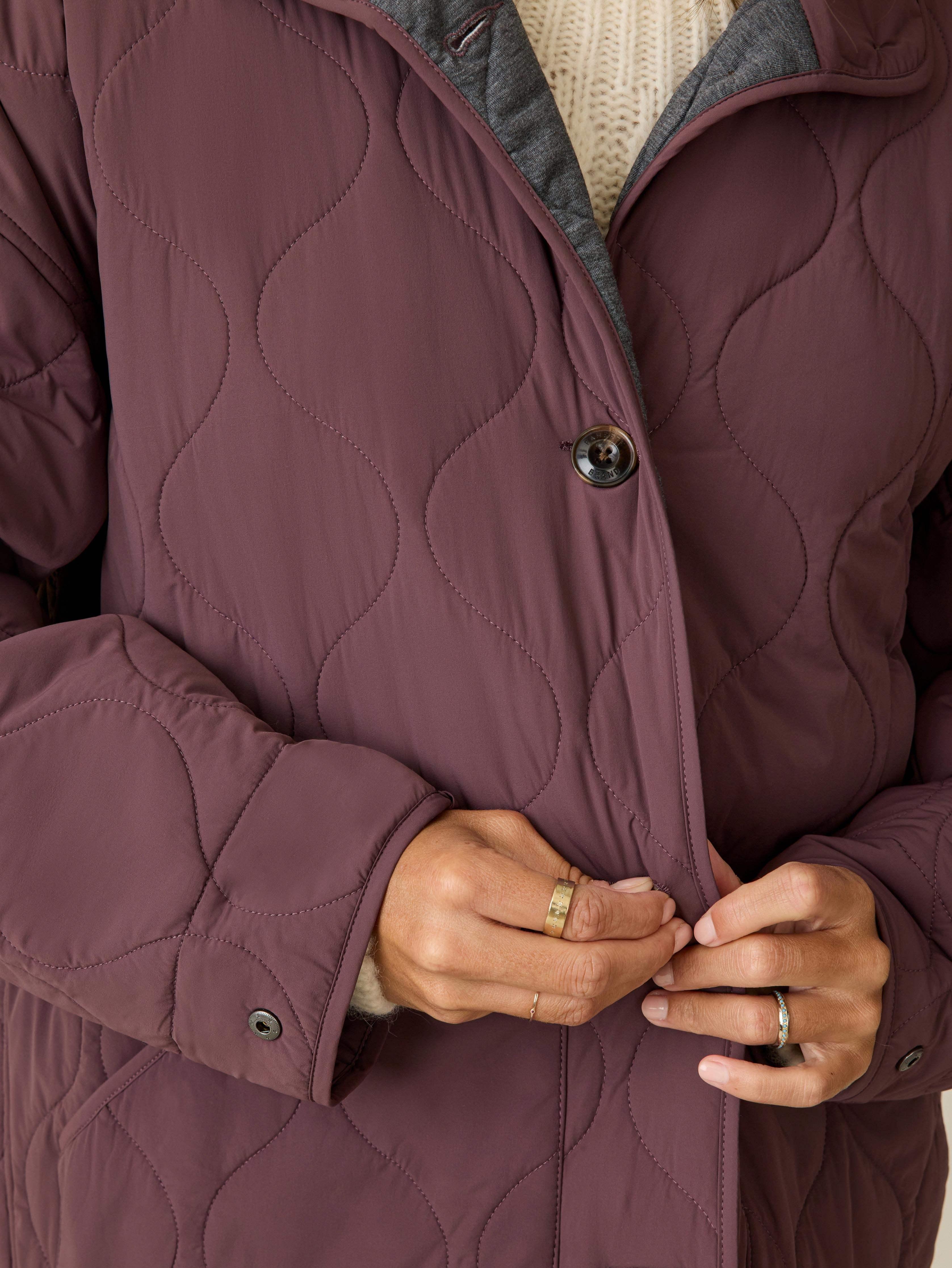 Horizon Series Quilted Jacket - Huckleberry Female Product Image