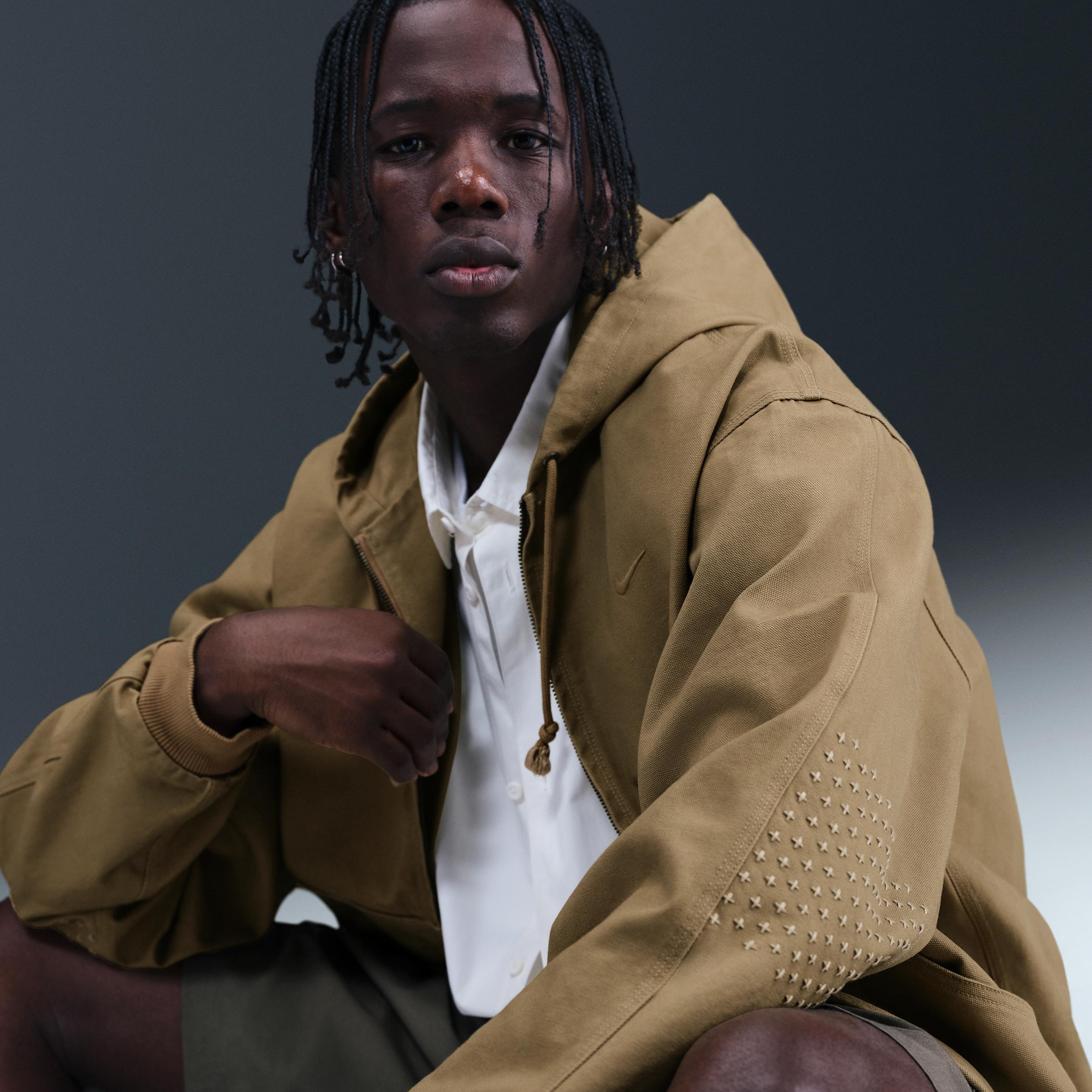 Nike Mens Life Full-Zip Unlined Jacket | HQ6122-297 Product Image