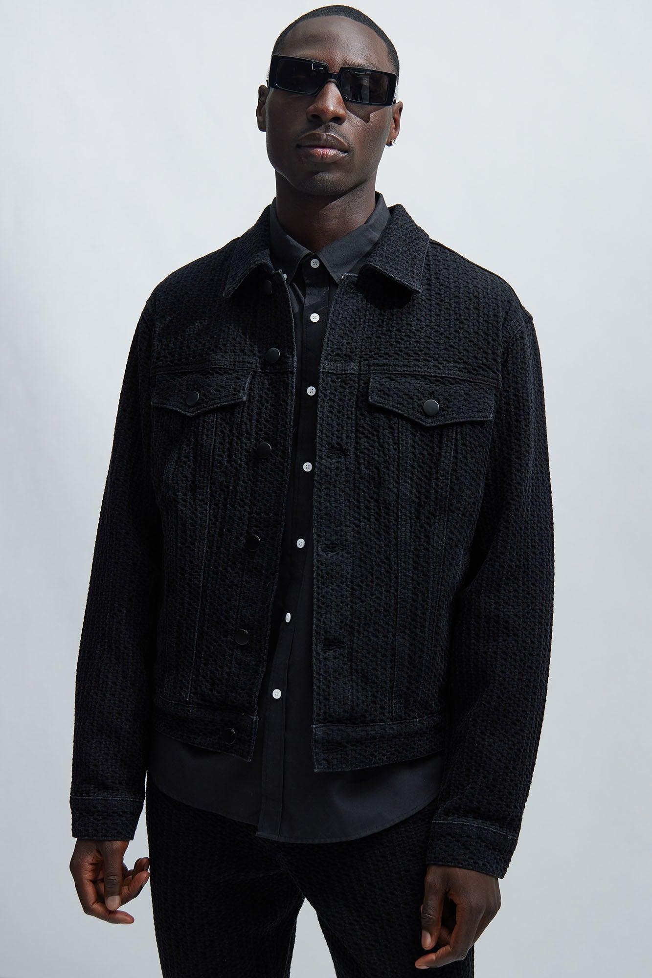 Warsaw Denim Trucker - Black Product Image