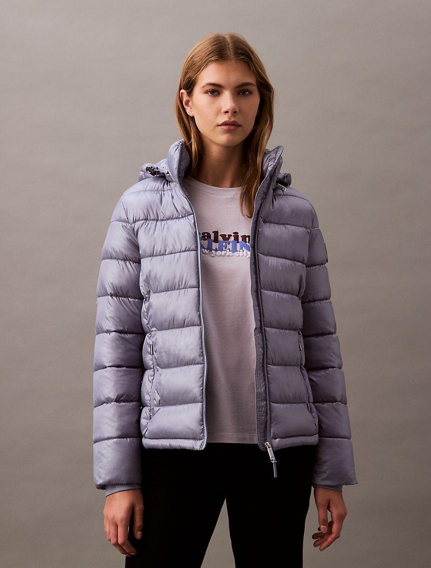 High Shine Lightweight Puffer Jacket Product Image