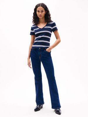 V-Neck Stripe Favorite T-Shirt Product Image