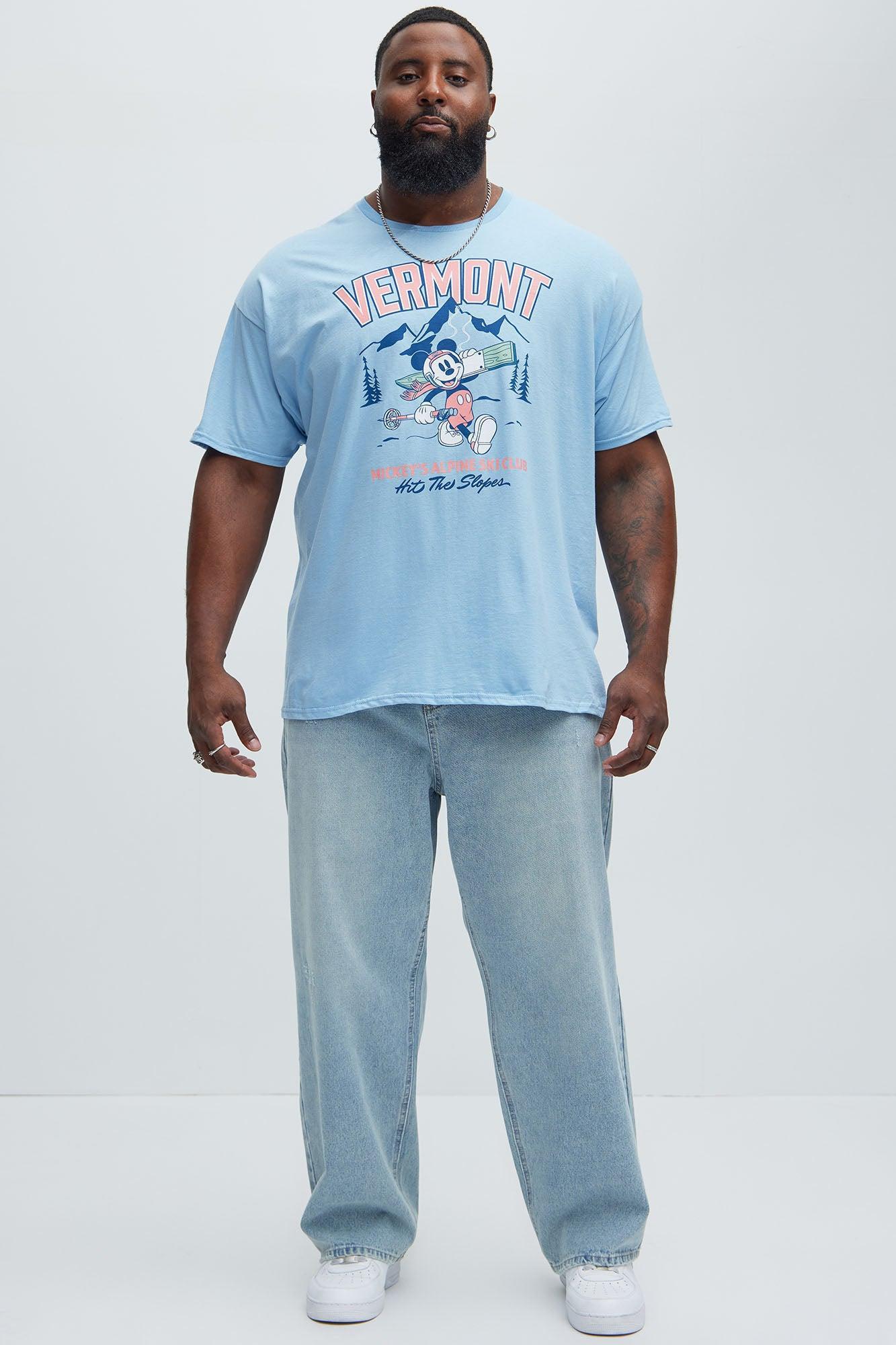 Disney Vermont Alpine Ski Club Short Sleeve Tee - Light Blue Product Image