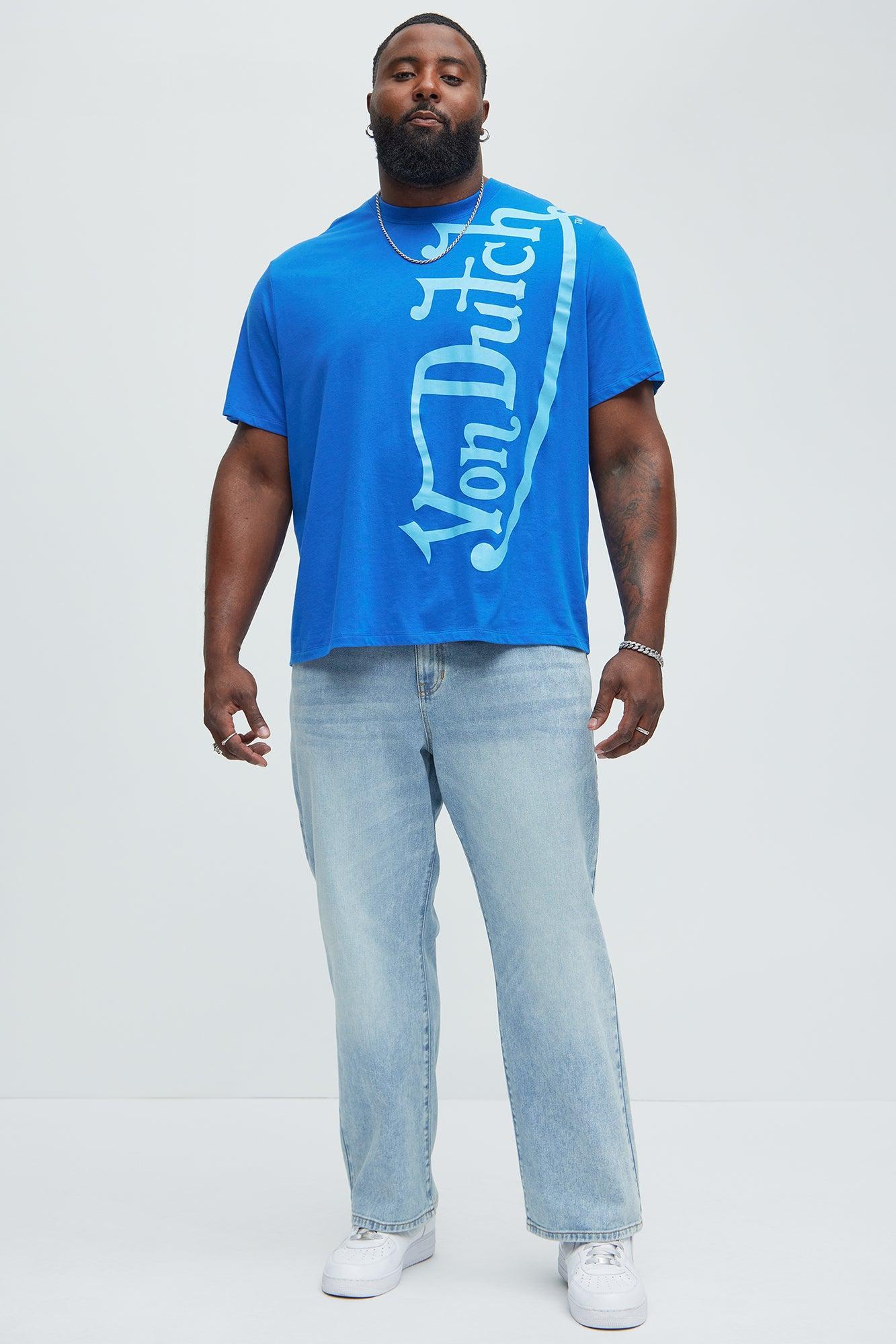 Bellevue Straight Jeans - Light Blue Wash Product Image