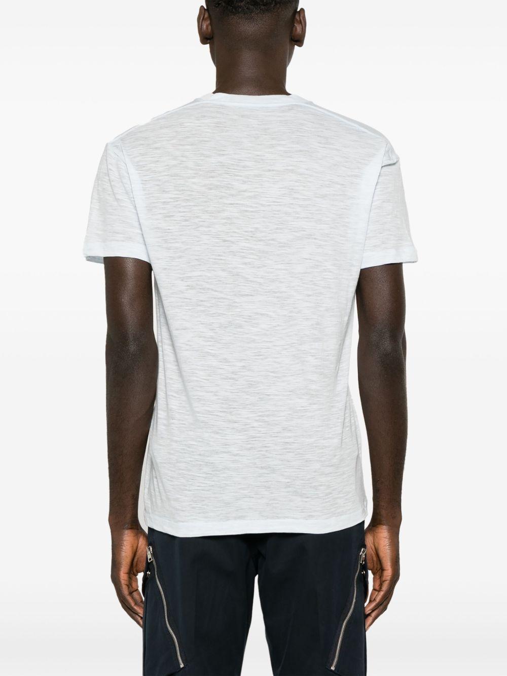 TOM FORD Slim-fit Lyocell And Cotton-blend Jersey T-shirt In Neutrals Product Image