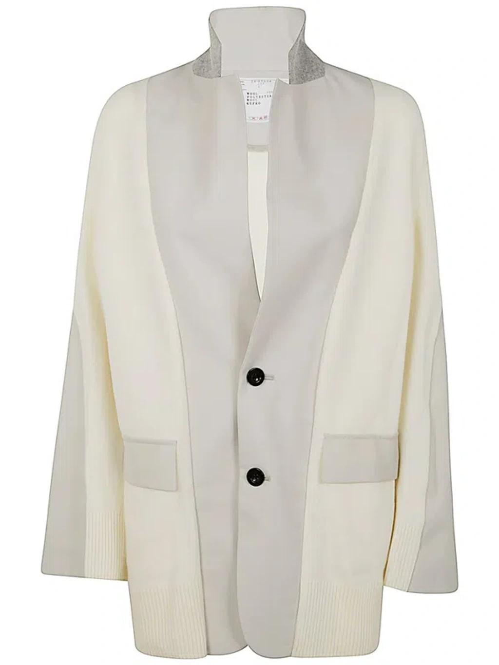 SACAI Panelled Single In Beige Product Image