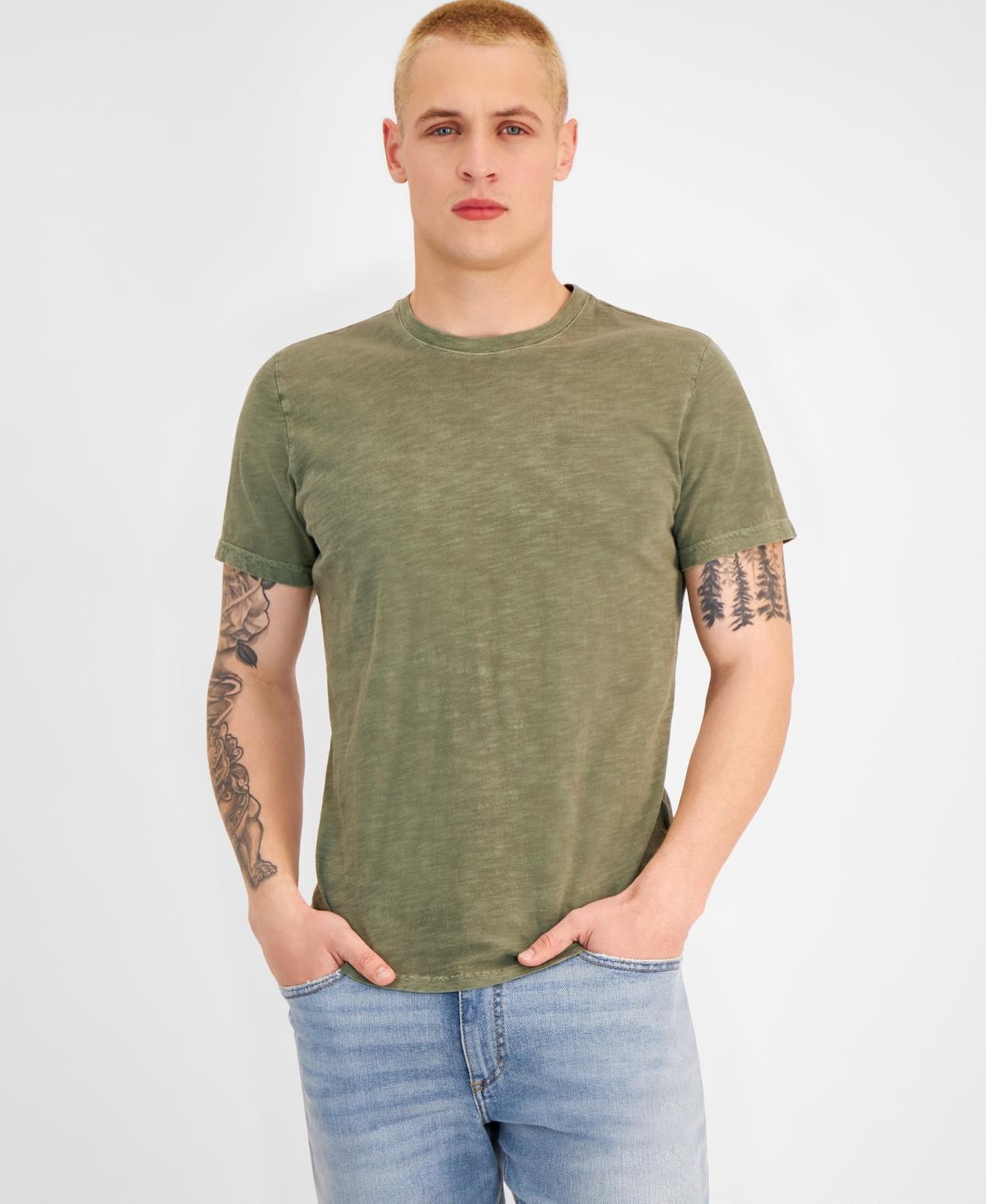 Sun + Stone Mens Sun Kissed Regular-Fit Curved Hem T-Shirt, Created for Macys Product Image