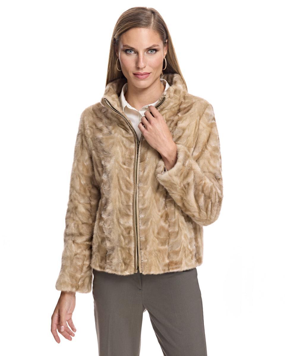 Mink Sections Jacket Product Image