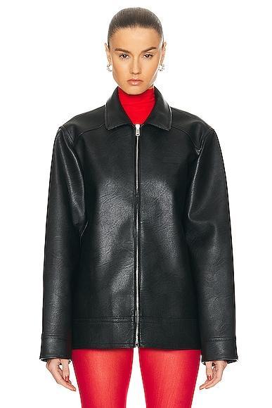 Coperni Faux Leather Jacket Product Image